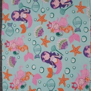 Homemade baby receiving blanket